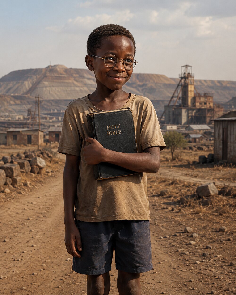 A young Desmond Tutu
